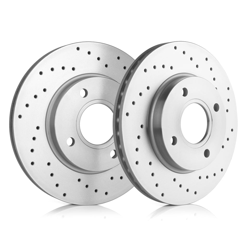 Alurim drilled and slotted 2 piece brake rotor