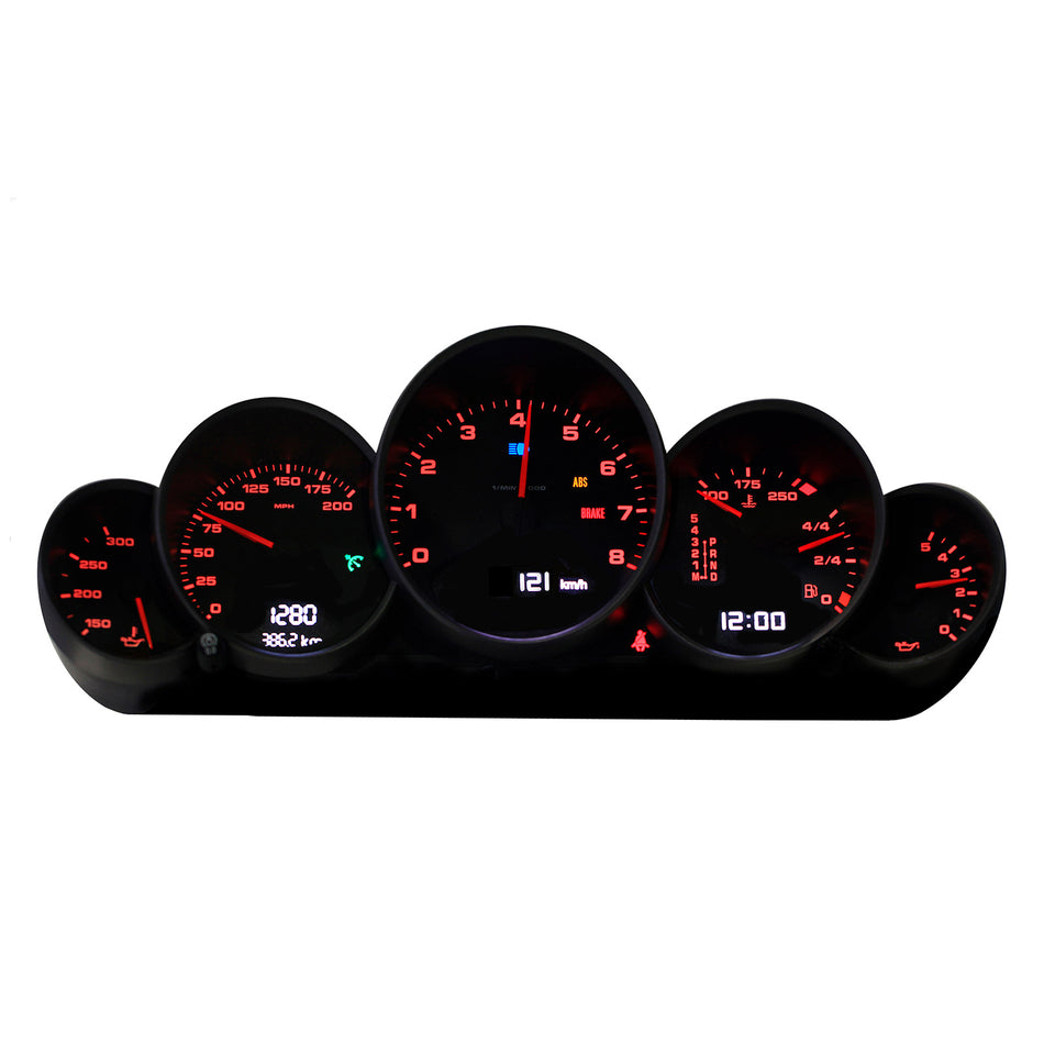 Wheelform digital car dashboard