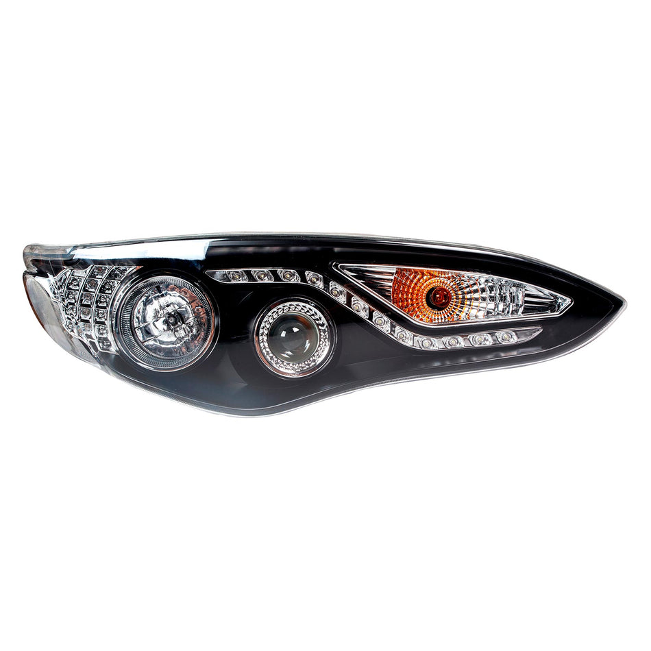 Wheelform styling car headlight