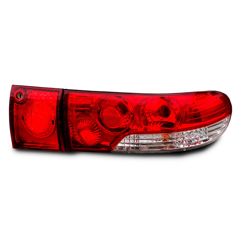 Maranello Premium red & clear lens rear light set